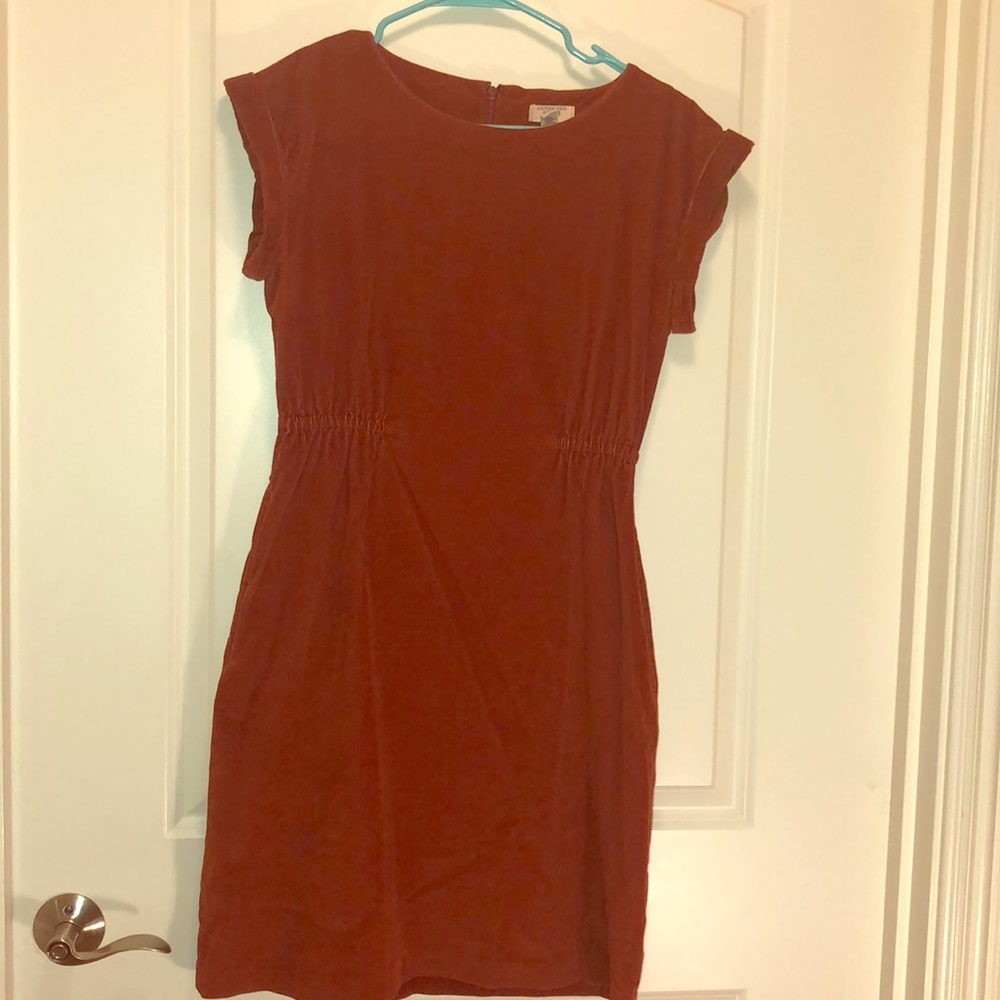 Lands End Canvas corduroy dress